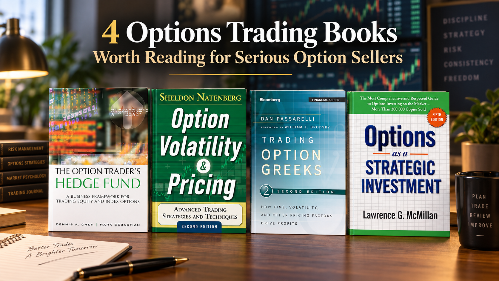 4 Options Trading Books Worth Reading for Serious Option Sellers